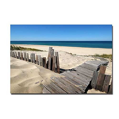 Lienzo de playa del océano de 40x60 cm para dar vida a paredes vacías 2