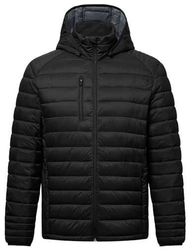 Fit Space Men's Insulated Down Puffer Jacket
