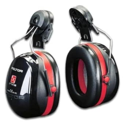 3M™ PELTOR™ Optime™ III H540P3E-413-SV Orejeras para casco Negras 34 dB - Pack de 1 Unidades
