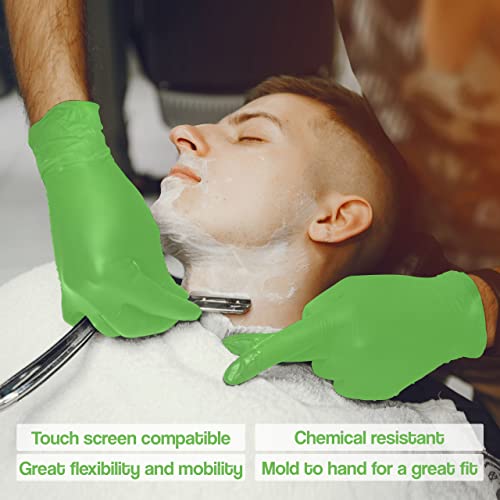 Image of L3 Level 3 Nitrile Gloves - Professional Heavy Duty Disposable Gloves - Latex Free - Fits Snug - Box of 100