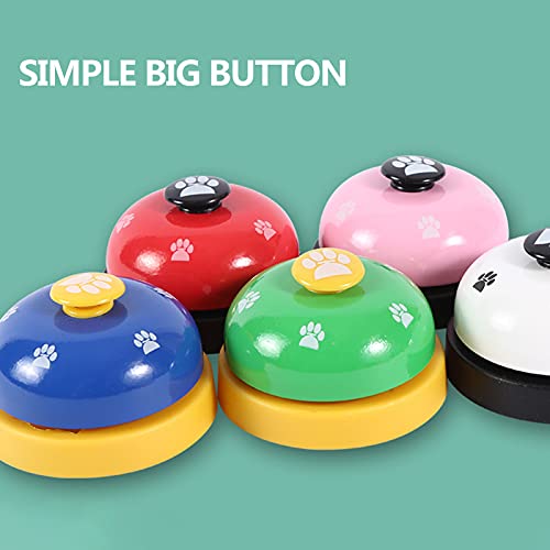 mewmewcat Animal de estimação treinamento campainha a garra de cão imprime reação de animal de estim
