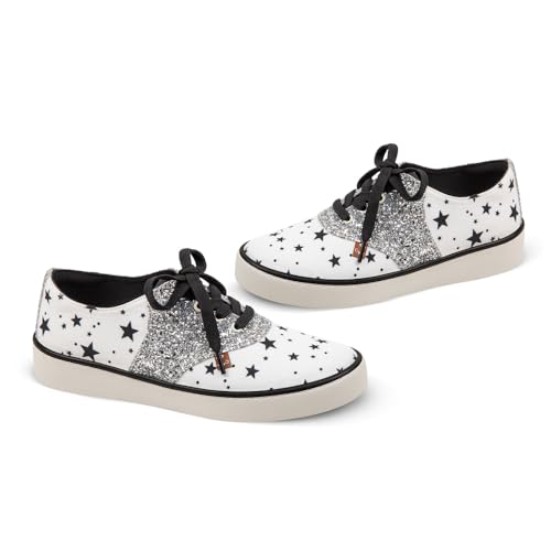 Image of Hot Chocolate Design All-Day Women's Lace-Up Sneakers | Canvas Upper, Cushioned Footbed with Arch Support, Flexible Rubber Outsole, Vegan Construction, Casual Everyday Sneakers