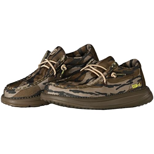 Gator Waders Kids Camp Shoes for Boys & Girls - Breathable Slip-On Loafers - Elastic Laces - Ultralight All Day Cushioning