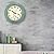 12 Inch Indoor/Outdoor Retro Waterproof Wall Clock with Thermometer,Vintage Battery Operated Silent Non Ticking Quartz Clock Wall Decorative for Kitchen/Bedroom/Living Room/Bathroom/Patio-Olive green
