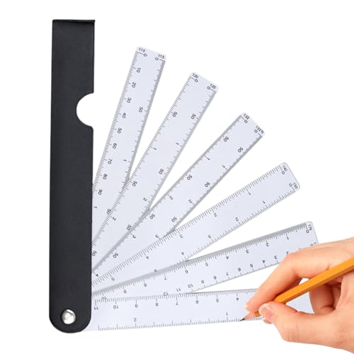 Design ergonomico: progettato con impugnatura ergonomica, questo righello offre un ottimo comfort di utilizzo. Perfetto per misurare o tracciare in classe o in officina senza sforzo.