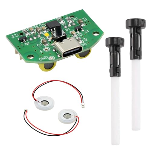 Kit DIY humidificateur d'air double buse USB-C avec minuterie pour brume sur mesure
