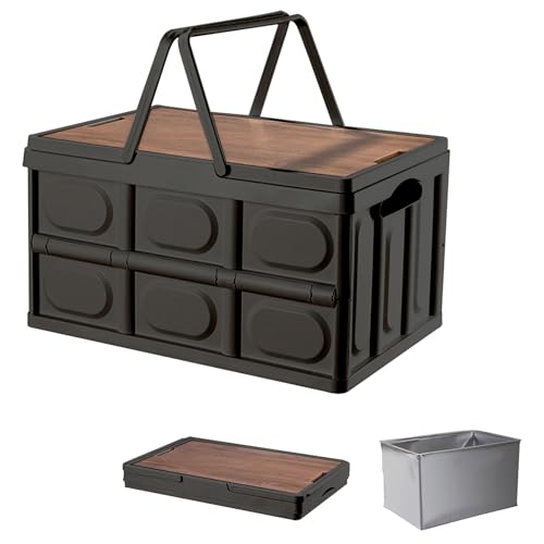 SONGSONG キャンプ 35L 折りたたみ収納ボックス