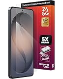 ZAGG Glass Elite Samsung Galaxy S26 Ultra Screen Protector - 5x Stronger Tempered Glass, Fingerprint Scanner Compatible, 30% Recycled Glass, InvisibleShield, Easy Install PerfectFit