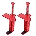 EVTSCAN 2PCS Brick Liner Runner Wire Drawer Bricklaying Tool Leveling Measuring Tool Engineering Accessory(Red)