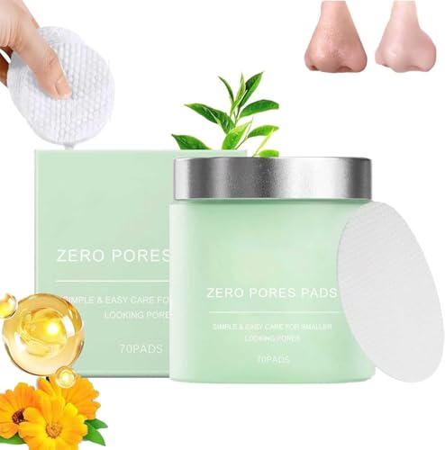Zero Pore Pads,Dual-Textured Exfoliating Facial Pad,Deep Cleansing & Pore Minimizing,Say Goodbye to Oil and Blackheads