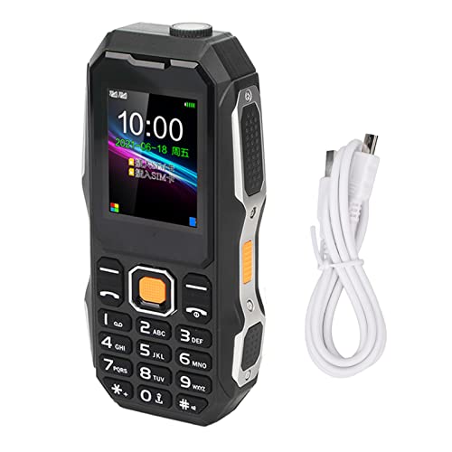 Robust 2G seniormobil med 1,8" skärm och lång batteritid - svart