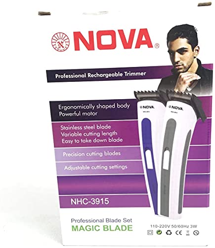 Aparador Barbeador Elétrico NHC-3780 Azul