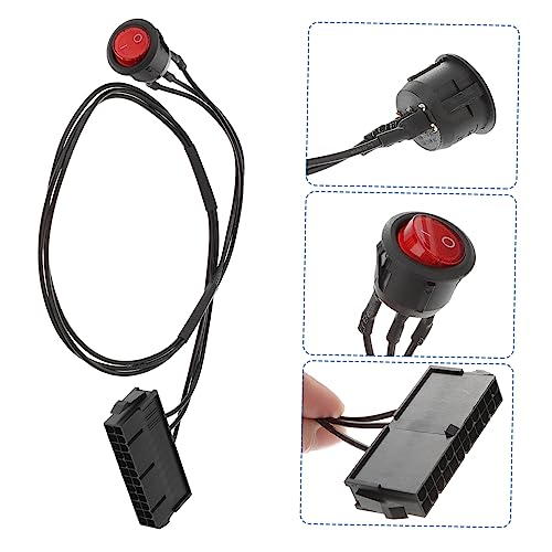 Adaptador de cable de puente para encendido de fuente de PC Uonlytech contra averías de hardware 5