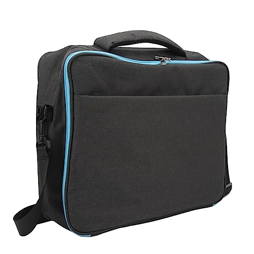 Funda para videoproyector Tyenaza con cremallera doble, resistente a impactos, portátil y para viaje, ideal para BenQ, Vivitek, Optoma, NEC y Acer miniatura 7