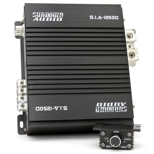 Sundown Audio SIA-1250D Monoblock 1250W RMS Amplifier