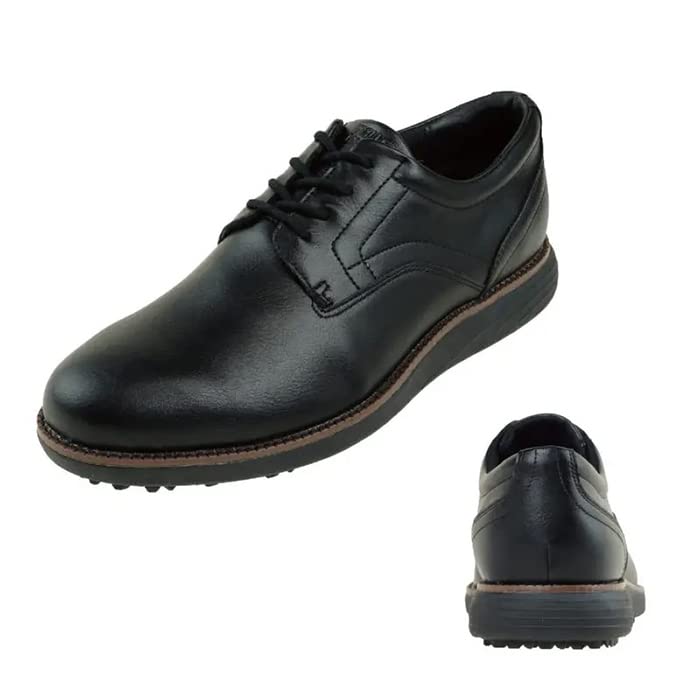 Turf Design Bizigol Men's Golf Shoes, Black, US Men's Size 8.5 (26.5 cm)