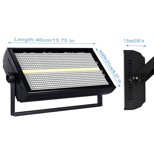 Image of MFL. 4 In 1 Stage Strobe Light with 960 Leds Rgbw, Professional, 250W High Power, Blinder Wash Effect, Black Lights, All In One, Dj /Disco Lights, Sound Activated Modes, Control