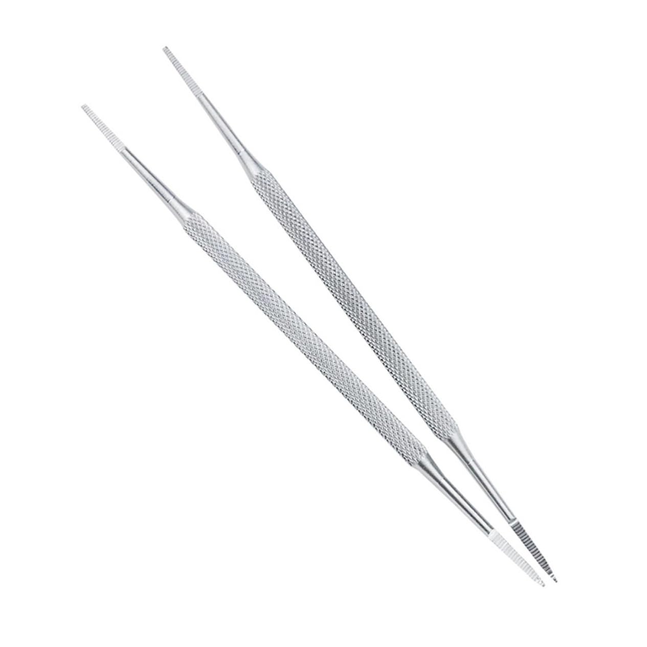 Ipetboom Professional Nail Cleaner Tools 3pcs Stainless Steel Cuticle Stick Set Cuticle Remover Spoon