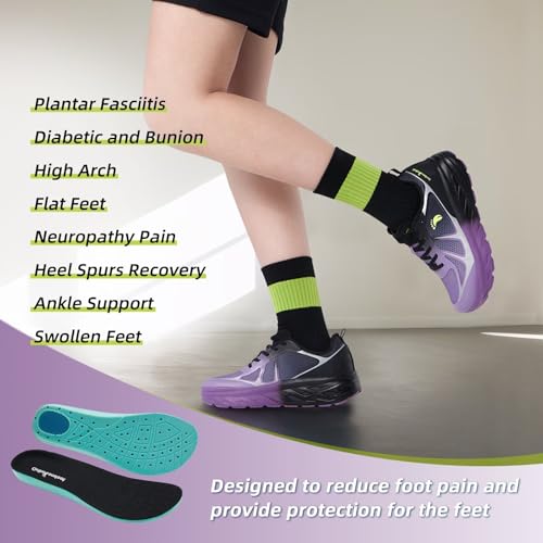 Women's Orthopedic Diabetic Arch Support Wide Running Shoes: Comfortable High Arch Orthotic Casual Plantar Fasciitis Sports Sneakers4