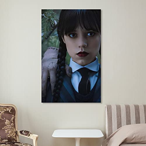 Serie TV 2022 Poster del mercoledì Protagonista