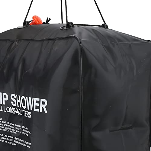 Bolsa de agua solar de 40L para ducha, calentamiento solar para camping y actividades al aire libre miniatura 6
