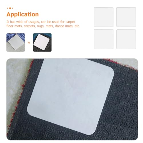 Ciieeo 4 Pcs Adesivos Antiderrapantes Para Carpetes Tapete De Canto Tapete De Chão Prendedor De Cant