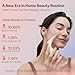 VRAIKO Iris Neck Face Massager, Pro Face Sculpting Tool with Charging Base, All-in-1 Facial Device for Enhanced Absorption, Radiance, Contouring, Elasticity, Home Facial Spa (Pink)