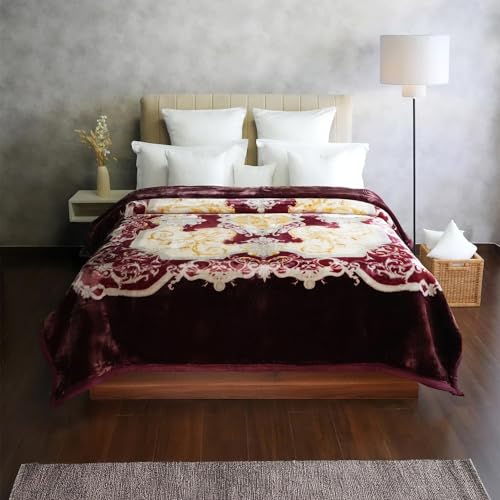 Image of MYTRIDENT Classic Plushmare Double Blanket, Juliet