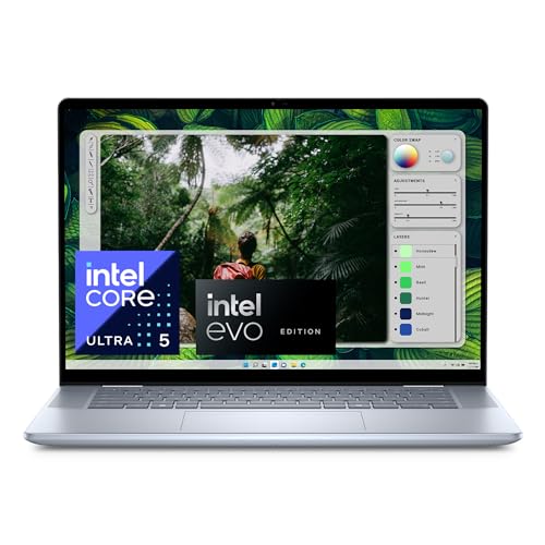 Dell Inspiron 16 7640 portátil, pantalla 16' FHD+, edición Intel Evo - Intel Core Ultra 5 125U,...