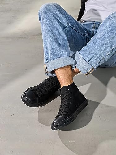Image of Long High Top Canvas Men Sneakers