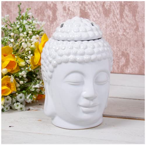 The Leonardo Collection Buddha -Wax/Oil Burner - White