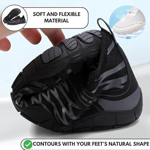 2025 Barefoot Hiking Shoes Women & Men – Wide Toe Box, Grounding Minimalist Outdoor Shoes, Lightweight Non-Slip Trail Walk Sneakers for All Seasons4
