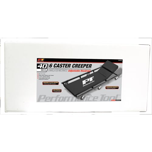 Performance Tool W85005 40-Inch 6-Caster Rolling Shop Creeper thumb #7