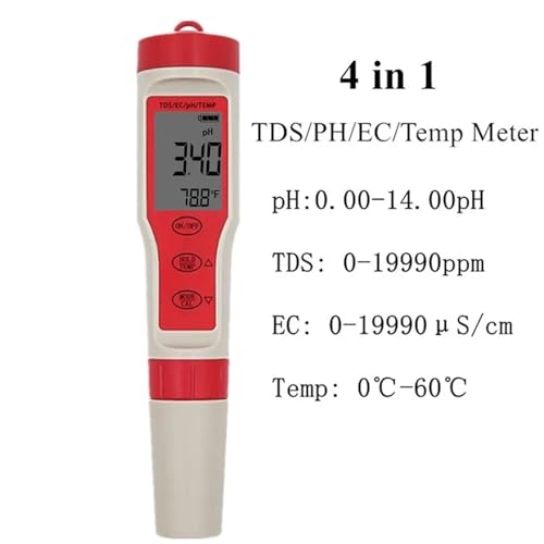 Testeur de pH numérique avec étalonnage pour eau de piscine