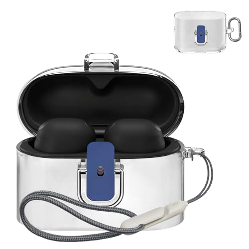 For �\�j�[(SONY) WF-1000XM6 �P�[�X �ی�J�o�[ PC�n�[�h�P�[�X SpinoArmor �����[�d�\ �S�ʕی� �����h�~ �L�Y�h�~ �ϏՌ� �h�o �h�����H �y�� ���[�֗� �J���r�i�t�� �\�j�[(SONY) WF-1000XM6�Ή��i�N