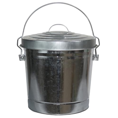 Caneca de Basura de Acero Galvanizado 6 Galones miniatura 4
