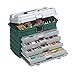 Plano 4-Drawer Tackle Box Green Metallic/Silver ,One Size