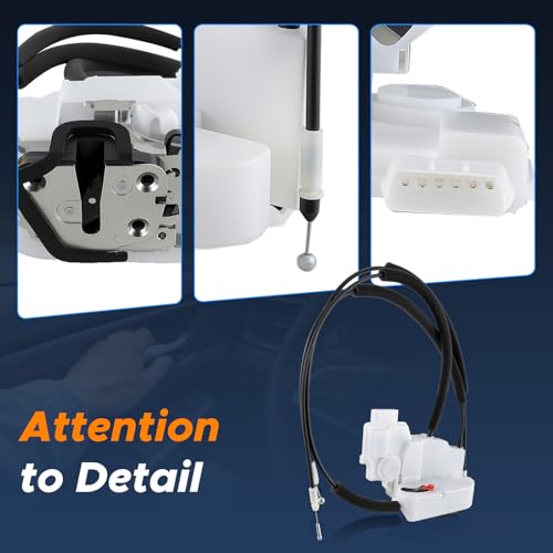 Image of Front Driver Door Lock Actuator Compatible with Nissan Frontier 2005-2019