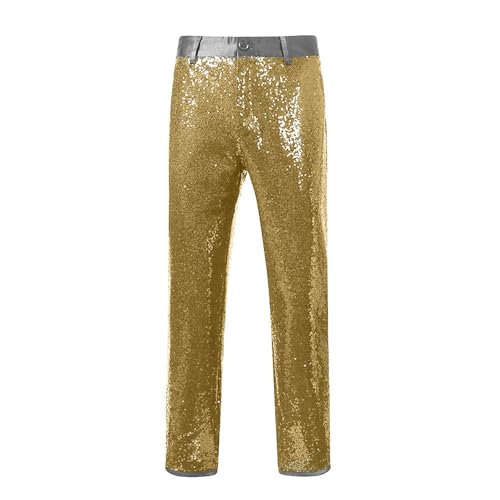 Traje de lentejuelas para hombre con americana y pantalón glam para escenario 4