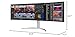 LG 49WQ95C-W 49 Inch 32:9 Curved UltraWide DQHD (5120 x 1440) Nano IPS Monitor, NVIDIA G-SYNC Compatible & AMD FreeSync Premium Pro, HDMI 2.1 & USB Type-C (90W PD), Tilt/Height/Swivel Adjustable