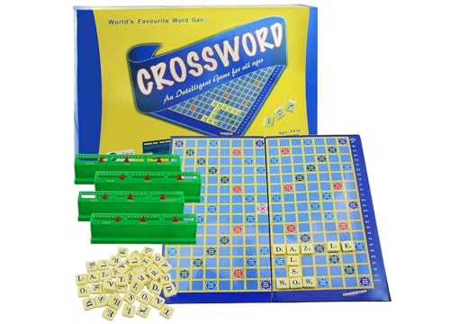 Image of BKDT Marketing Crossword English Word Puzzle Game for Kids - Vocabulary Builder for Kids (Crossword Senior) - Birthday /Retrun Gifts