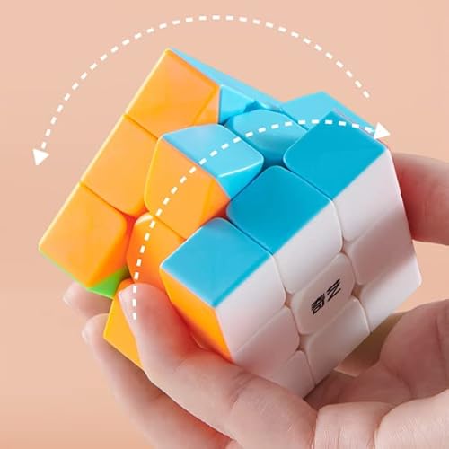 Roxenda SC-234P Speed Cube Set, Speed Cube Bundle Of 2X2 3X3 4X4 And Pyramid Cube Smoothly Stickerless Magic Cubes Collection thumb #8