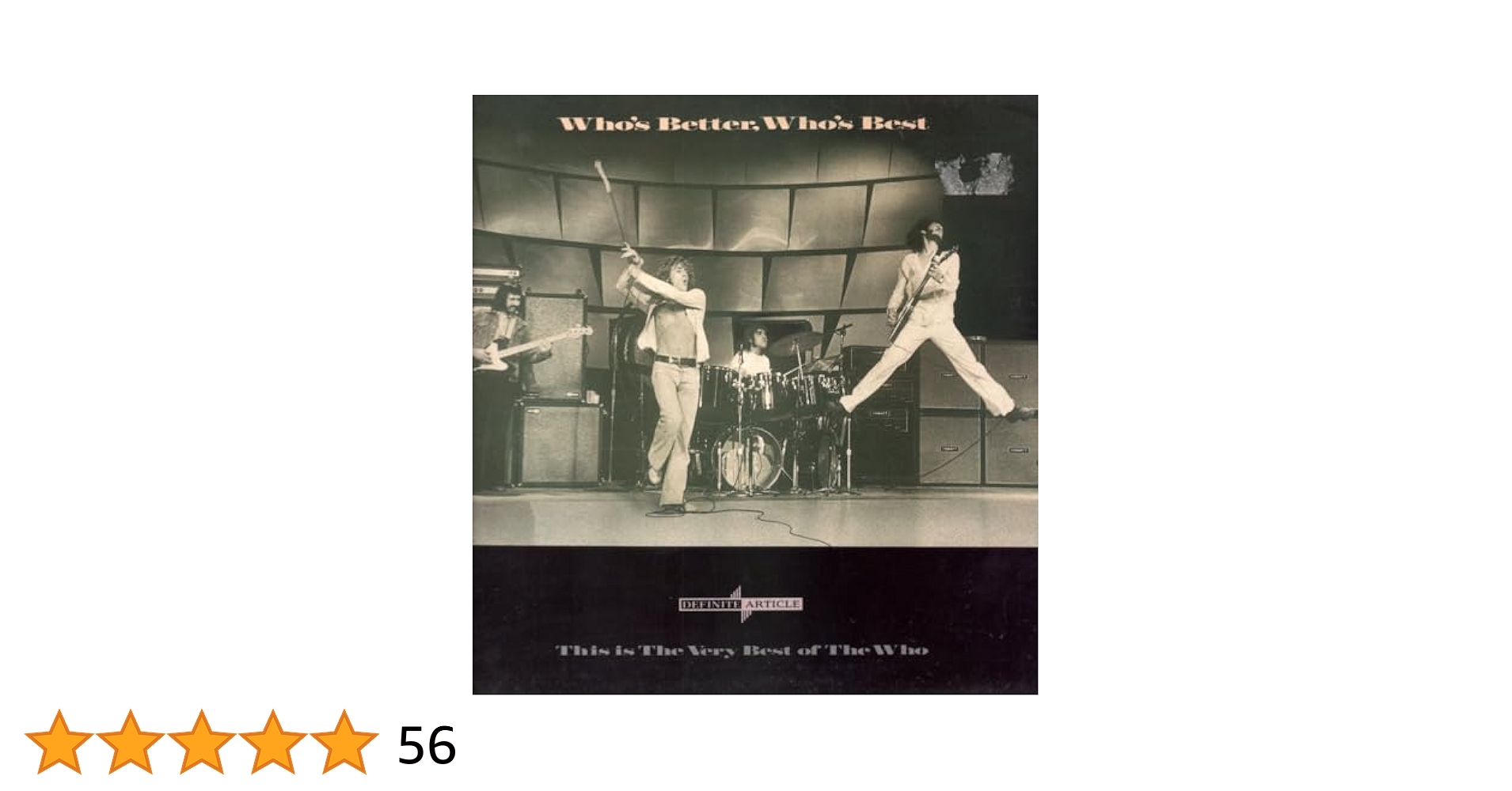 Amazon.co.jp: Who's Better, Who's Best - Mint: ミュージック