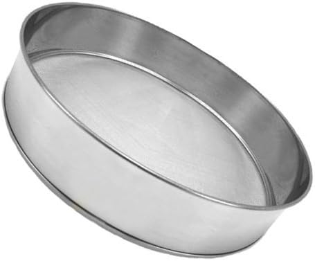 Mesh Flour Sifter, Stainless Steel 7" Diameter