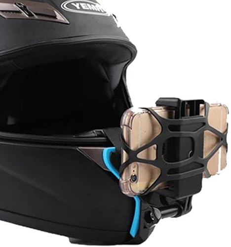 Motorcycle Helmet Bracket Mount Adapter,Motorcycle Helmet Chin Mobile Phone Holders Stands for Phone/Samsunng/Xiaomi/for GOPRO HERO9/8/7/6/5/4/3 and