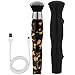 Michael Todd Sonicblend Antimicrobial Sonic Foundation Makeup Brush for Blending, Contouring and Airbrush Finish, Tortoise