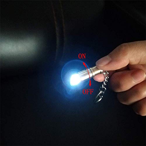 e1 Mini Llavero Micro Pequeño Flaghlight Luz Brillante Largo Negro - Imagen 29 de 39
