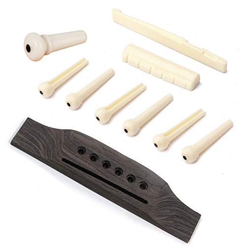 Jiayouy 6 String Acoustic Guitar Replacement Parts Set