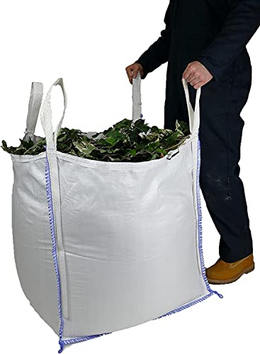 Sackmaker Jardín Residuos Bolso - 340 Litros - Bolsa a Granel de Media Tonelada - Grado Premium - Resistente para Jardín y Constructores - 500 Kg (1 Paquete)