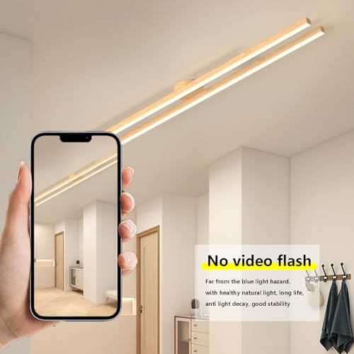Plafonnier LED dimmable de 2700K à 6500K avec télécommande - 3